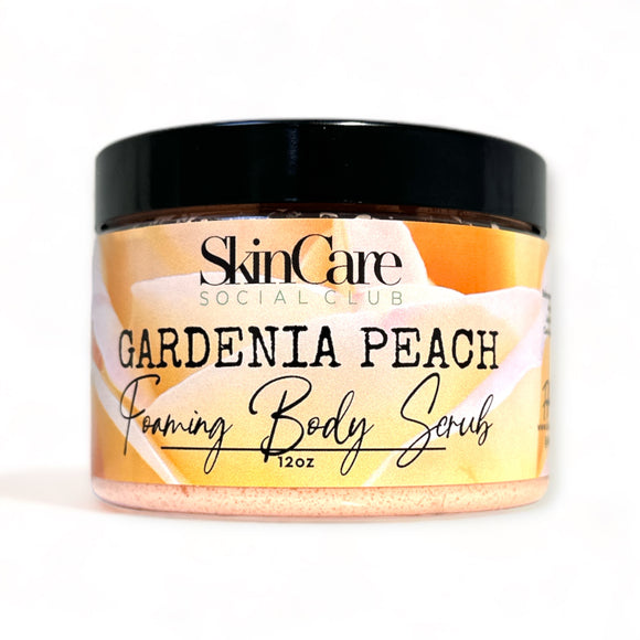 Gardenia Peach ~ Foaming Body Scrub