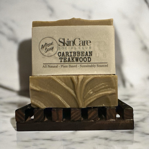 Caribbean Teakwood with Dead Sea mud Soap Bar