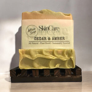 Cedar & Amber Soap Bar