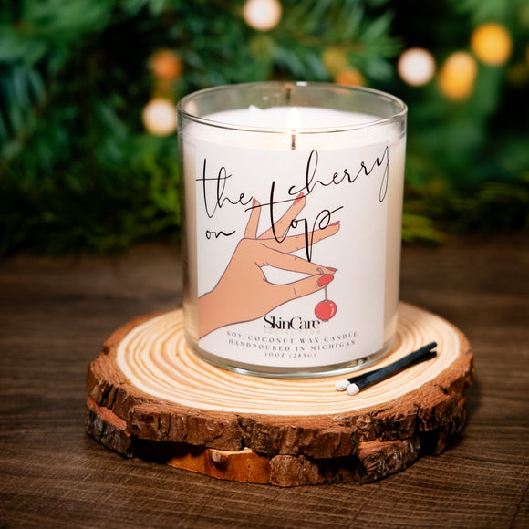 The Cherry on Top. 10 oz. Candle