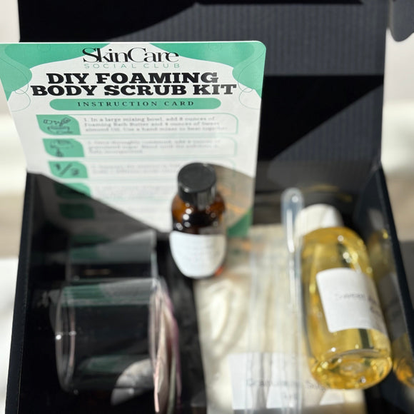 DIY Foaming Body Scrub Kit