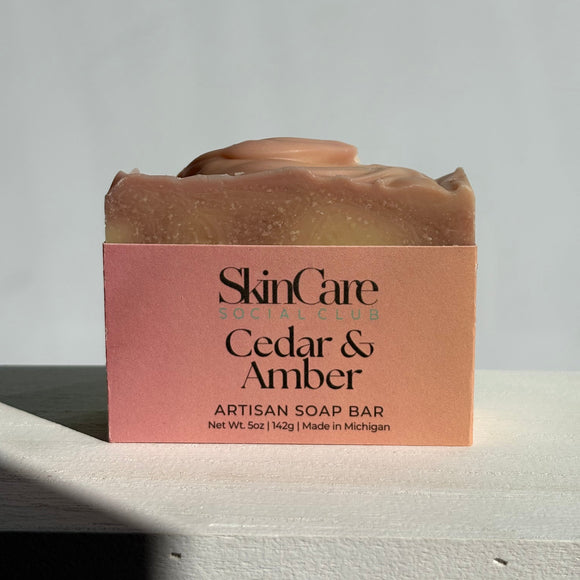 Cedar & Amber Soap Bar