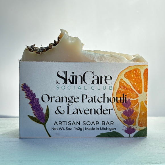 Orange, Patchouli & Lavender Soap Bar